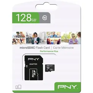 PNY Performance Plus 128 GB MicroSDXC Class 10 (P-SDU12810PPL-GE)