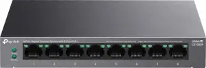 TP-Link LS108GP 8-Port Gigabit Desktop Switch with 8-Port PoE+ 