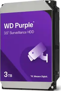HDD AV WD Purple (3.5'', 3TB, 128MB, 5400 RPM, SATA 6 Gb/s)