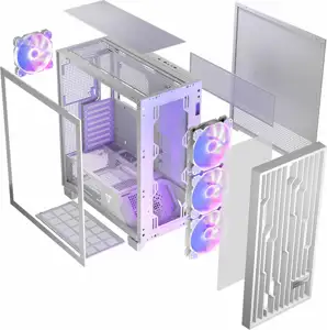 MODECOM Case VOLCANO PERUN APEX ARGB MIDI White