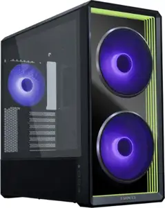 Case Lian Li LANCOOL 217 INF, ATX, Midi-Tower, ARGB, Tempered Glass, Black