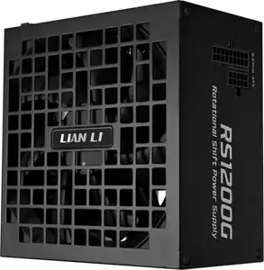 PSU ATX Lian Li RS 1200W, 80 PLUS Gold, 12V-2×6, HUB, Modular, Black