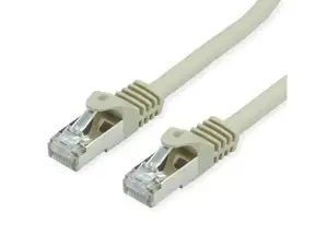 Roline VALUE S/FTP mrežni kabel oklopljeni Cat.7, 500MHz, sivi, 0.5m