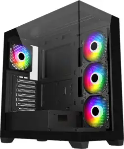 FSP M340 Black, ARGB, USB 2.0, 3.0, C, bez napaj.