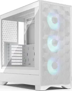 Fractal Pop 2 Air White TG RGB, bijelo bez napajanja