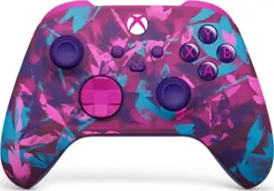 Microsoft Xbox Wireless Controller – Heart Breaker Special Edition Blue, Pink, Purple Bluetooth Gamepad Analogue / Digital Android, PC, Xbox One, Xbox Series S, Xbox Series X, iOS