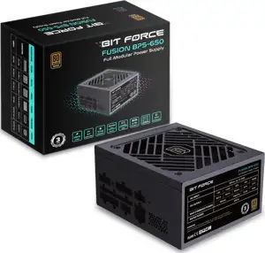 BIT FORCE napajanje 650W 80PLUS BRONZE FUSION BPS-650 modularno ATX 3.1 PCI-E 5.1