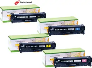 Toner Static Control HP Canon CC530A (304A) BUNDLE