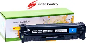 Toner Static Control HP Canon CC531A Cyan