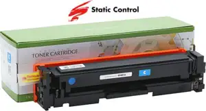 Toner Static Control HP Canon CF401A Cyan