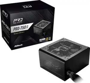 ASRock PSU PRO Series PRO-750G, 750W, 80 Gold