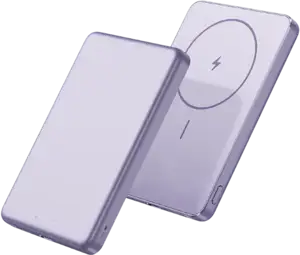 Prijenosna baterija Xiaomi Super Slim Magnetic Power Bank 5000, ljubičasta