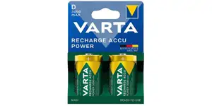Varta Akku RECHARGE Power D HR20 3000mAh NEU 2St.