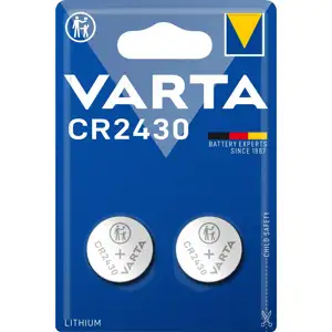 Varta gumbasta baterija CR2430 3V 290mAh litijeva, 2 kom.