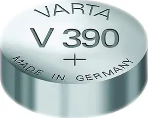 1x 1.55V V 390 Silver battery