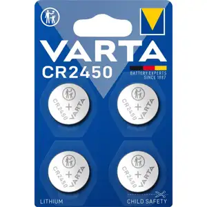 Varta gumbaste baterije CR2450 3V 570mAh litijeve, 4 kom.