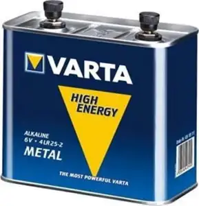 Alkaline, 6V, 33Ah
