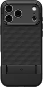 Spigen Parallax S MagSafe, matte black - iPhone 17 Pro (ACS09964)