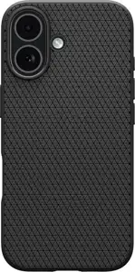 Spigen Liquid Air, matte black - iPhone 17