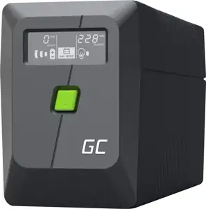 Green Cell uninterruptible power supply (UPS) Line-Interactive 0.85 kVA 480 W 2 AC outlet(s)