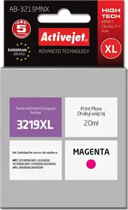 Activejet AB-3219MNX Ink cartridge (replacement for Brother LC3219M XL; Supreme; 20 ml; magenta)