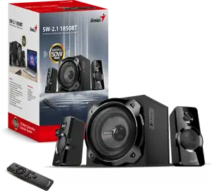 Genius zvučnici SW-2.1 1850BT, 50W, Bluetooth