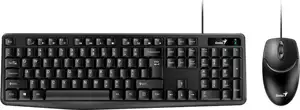 Tipkovnica Genius KM-170 + Miš USB crna, US