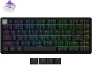 Tipkovnica Keychron K2H-J1 Black RGB75% Layout/BT/2.4GHzNebula Sw/Gateron 2.0 Mag Swch