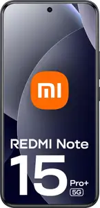 Xiaomi Redmi Note 15 Pro+ 5G Midnight Black - 17.4 cm (6.83