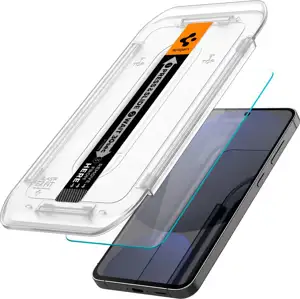 Spigen Glass tR EZ Fit 2 Pack, transparency - Samsung Galaxy A56 5G/S24 FE (AGL08729)