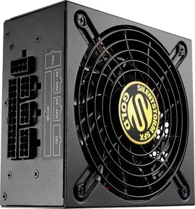 500W, 120mm Fan, 80 PLUS Gold