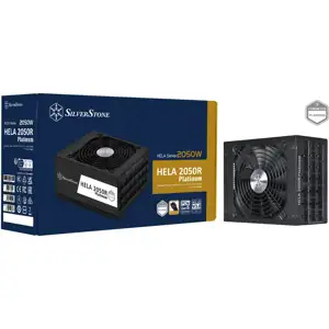 SilverStone HELA 2050R Platinum Power Supply, Cybenetics Platinum 2050W ATX 3.0 & PCIe 5.0 Fully Modular ATX Power Supply+