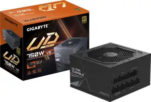 GIGABYTE UD750GM PG5 V2, 750W, ATX 3.1, 80 PLUS Gold, Fully Modular