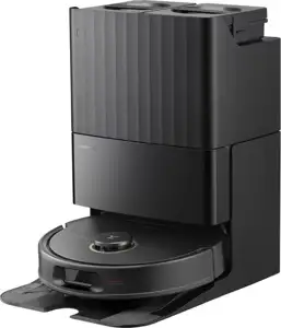 Roborock Qrevo C Pro robotic vacuum cleaner with self-cleaning station, black