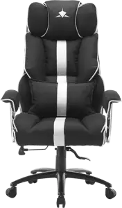 WHITE SHARK gaming stolica LE MANS crno/bijela
