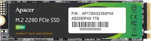 1 TB Apacer SSD M.2 PCIe 3.0 x4 NVMe (AP1TBAS2280P4X-1)