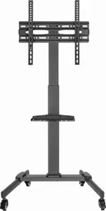 Gembird TVS-55T-01 TV floor stand with caster wheels (tilt), 32
