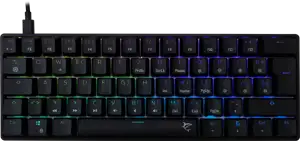 Tipkovnica White Shark SHINOBI-2 GK-004112 Red Switch, crna