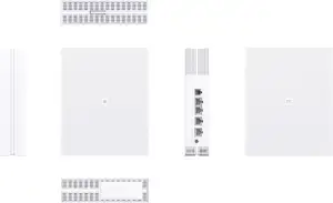 ZTE T5400 wireless router Gigabit Ethernet Dual-band (2.4 GHz / 5 GHz)