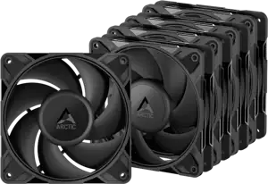 Ventilator Arctic P12 Pro PST, 120mm, 1800 okr/min, 5 pack, crni, ACFAN00307A