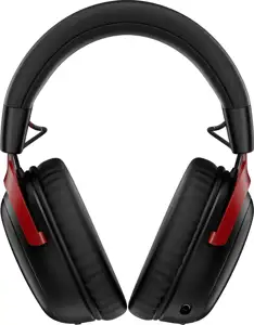 Bežične gaming slušalice HyperX Cloud III Wireless, DTS:X, Crno-crvene (A59Z0AA)