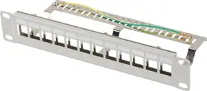 Patch panel Lanberg 12-portni 1U 10