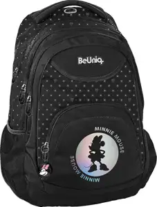 Ruksak školski anatomski Disney Minnie Beuniq DM24YY-2708 crni