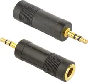 Gembird 6.35mm ženski na 3.5mm muški audio adapter