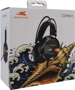 BARACUDA gaming slušalice BGH-031 CONCH crne
