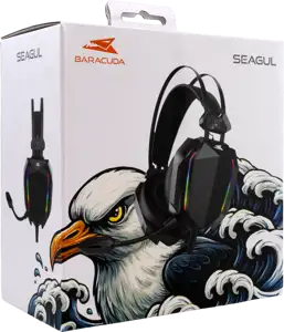 BARACUDA gaming slušalice BGH-041 SEAGUL crne