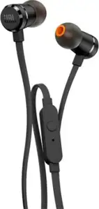 JBL Tune 290 wired headphones, black