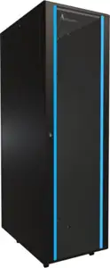 Extralink Floor Cabinet 42U, 600x1000, Black