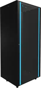 Extralink Floor Cabinet 42U, 800x800, Black
