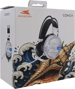BARACUDA gaming slušalice BGH-031 CONCH bijele